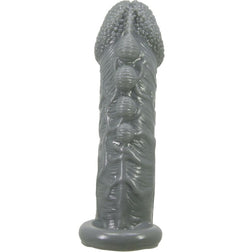 PRETTY LOVE REALISTIC PENIS ENLARGER AND GREY DELAY SLEEVE