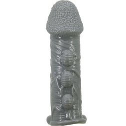 PRETTY LOVE REALISTIC PENIS ENLARGER AND GREY DELAY SLEEVE