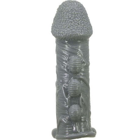 PRETTY LOVE AGRANDISSEUR DE PENIS REALISTE ET MANCHON DE RETARDEMENT GRIS