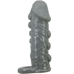 PRETTY LOVE REALISTIC PENIS ENLARGER AND GREY DELAY SLEEVE