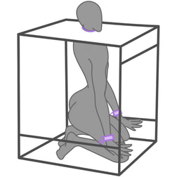 Cabine bukkake pliable, version violette — Kink Club — vue 3