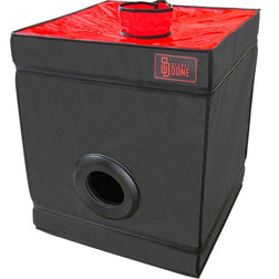 Cabine bukkake pliable, version noir et rouge — Kink Club — vue 10