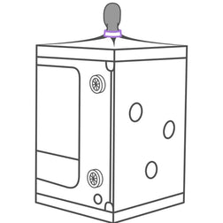 Cabine de jeu à glory holes réglables, violette — Scandale — vue 7