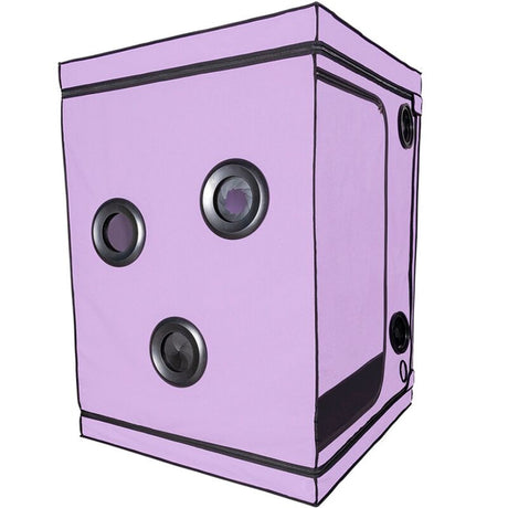 Harnais Secret Dome Cabine de jeu à glory holes réglables, violette — Scandale en Nylon violet vu de face