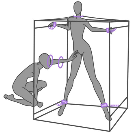 SECRET DOME KINK CLUB CABINE SCANDALE PURPLE