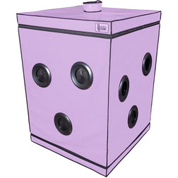 Cabine de jeu à glory holes réglables, violette — Scandale — vue 9