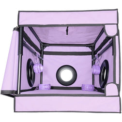 Cabine sexe portable violette — Kink Club — vue 3