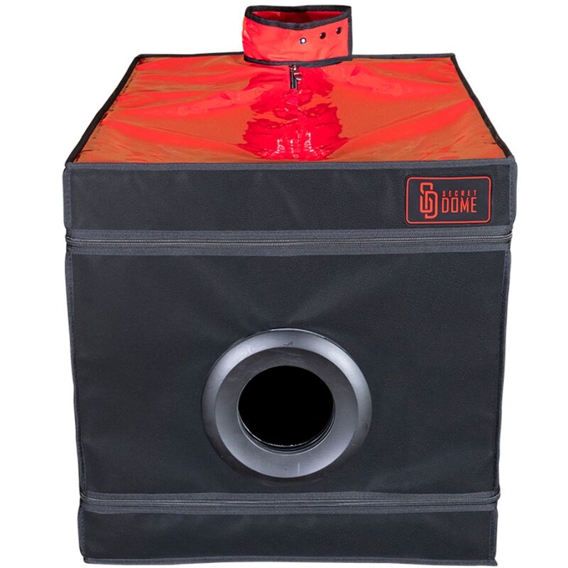 SECRET DOME KINK CLUB LA NICHE CABINE NOIR ET ROUGE