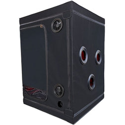 Cabine de jeu à glory holes réglables, noir et rouge — Scandale — vue 4