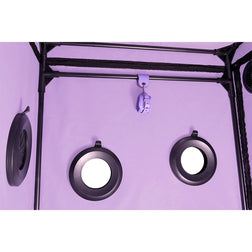 Cabine de jeu à glory holes réglables, violette — Scandale — vue 12