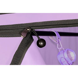 Cabine de jeu à glory holes réglables, violette — Scandale — vue 13