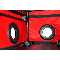 Niche BDSM portable Holedome + LED + menottes — La Niche — vue 11