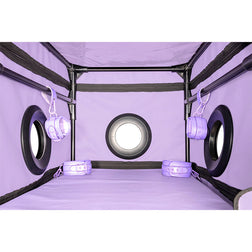 Cabine sexe portable violette — Kink Club — vue 5