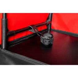 Cabine bukkake pliable, version noir et rouge — Kink Club — vue 5