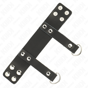 KINK ANNEAU PENIS AVEC ANNEAUX EN FORME DE D 185 X 33 CM