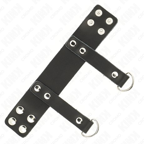 KINK ANNEAU PENIS AVEC ANNEAUX EN FORME DE D 185 X 33 CM