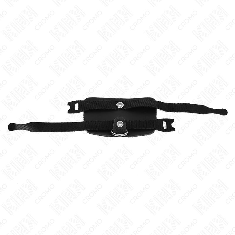 Cockring cuir à boucle et ardillon ajustable — emballage