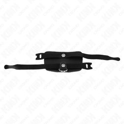 Cockring cuir à boucle et ardillon ajustable — emballage