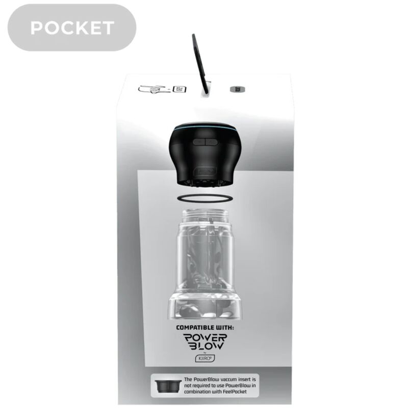 Gaine masturbation transparente cristal — emballage