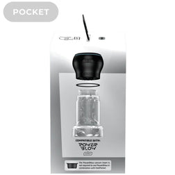 Gaine masturbation transparente cristal - emballage Feel Cristal