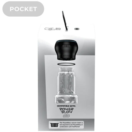 Gaine masturbation transparente cristal — emballage