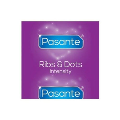 PASANTE PRESERVATIFS INTENSITE RIBS DOTS 144 UNITES