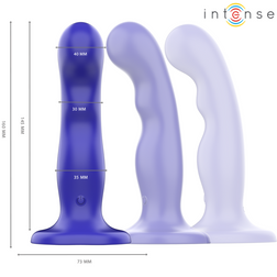 Gode vibrant courbé prostate 10 modes télécommande — Shorty