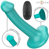 INTENSE KATIE VIBRATEUR AVEC VENTOUSE 10 VIBRATIONS TELECOMMANDE BLEUE