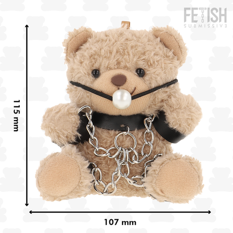 FETISH SUBMISSIVE OURS EN PELUCHE FOZZIE MODELE BDSM 3
