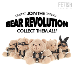FETISH SUBMISSIVE OURS EN PELUCHE BONGO MODELE BDSM 4