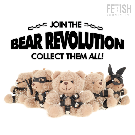 FETISH SUBMISSIVE OURS EN PELUCHE BONGO MODELE BDSM 4