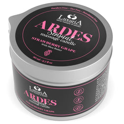 Bougie de massage au beurre de karité parfum raisin — Luxuria