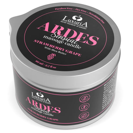 INTIMATELINE LUXURIA BOUGIE DE MASSAGE AU RAISIN
