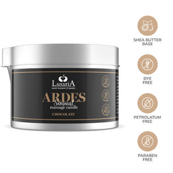 Bougie de massage huile chaude chocolat 80 ml — Ardes