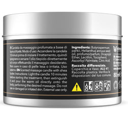 Bougie de massage huile chaude chocolat 80 ml — Ardes