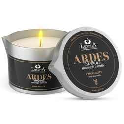 Gel lubrifiant Bougie de massage huile chaude chocolat 80 ml intime