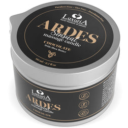 Bougie de massage huile chaude chocolat 80 ml — Ardes