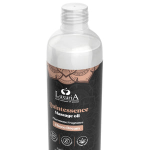 Huile de massage chocolat 150 ml — vue de profil