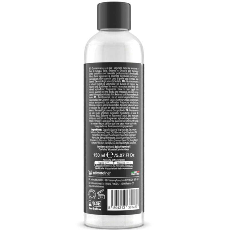 Huile de massage chocolat 150 ml — gros plan