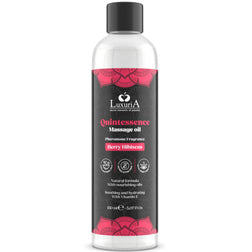Huile de massage baies rouges 150 ml — Luxuria vue de face