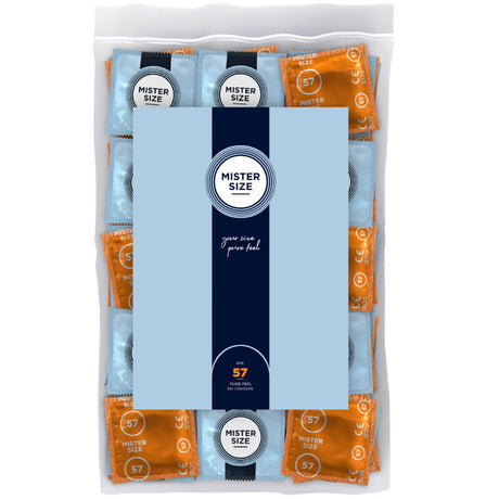 MISTER SIZE PRESERVATIF TAILLE L 57 MM 100 UNITES