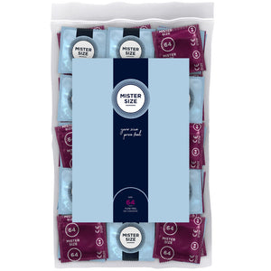 MISTER SIZE PRESERVATIFS TAILLE XXL 64 MM 100 UNITES