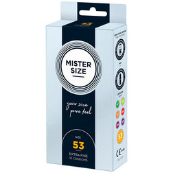 MISTER SIZE KONDOM GRÖSSE M 53 MM 10 STÜCK