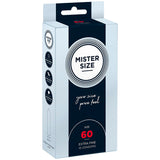 MISTER SIZE PRESERVATIF TAILLE XL 60 MM 10 UNITES