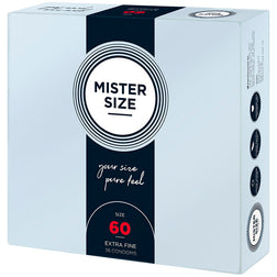 MISTER SIZE PRESERVATIF TAILLE XL 60 MM 36 UNITES