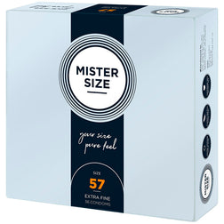 MISTER SIZE PRESERVATIF TAILLE L 57 MM 36 UNITES