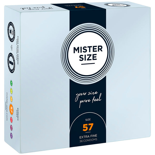MISTER SIZE PRESERVATIF TAILLE L 57 MM 36 UNITES