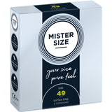 MISTER SIZE PRESERVATIF TAILLE S 49 MM 3 UNITES