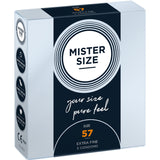 MISTER SIZE PRESERVATIF TAILLE L 57 MM 3 UNITES
