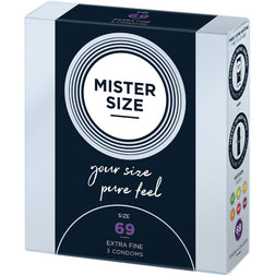 MISTER SIZE PRESERVATIFS TAILLE XXXL 69 MM 3 UNITES